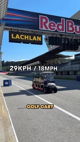 lachlan Instagram post about Motorsports experience