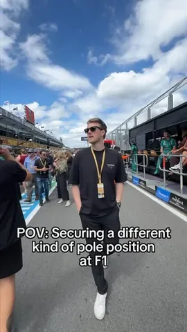 lachlan Instagram post about F1 gaming activation