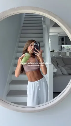 lainijojo Instagram post about Protein matcha latte