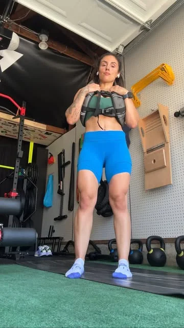 lasamsanchez Instagram post about Conditioning workout