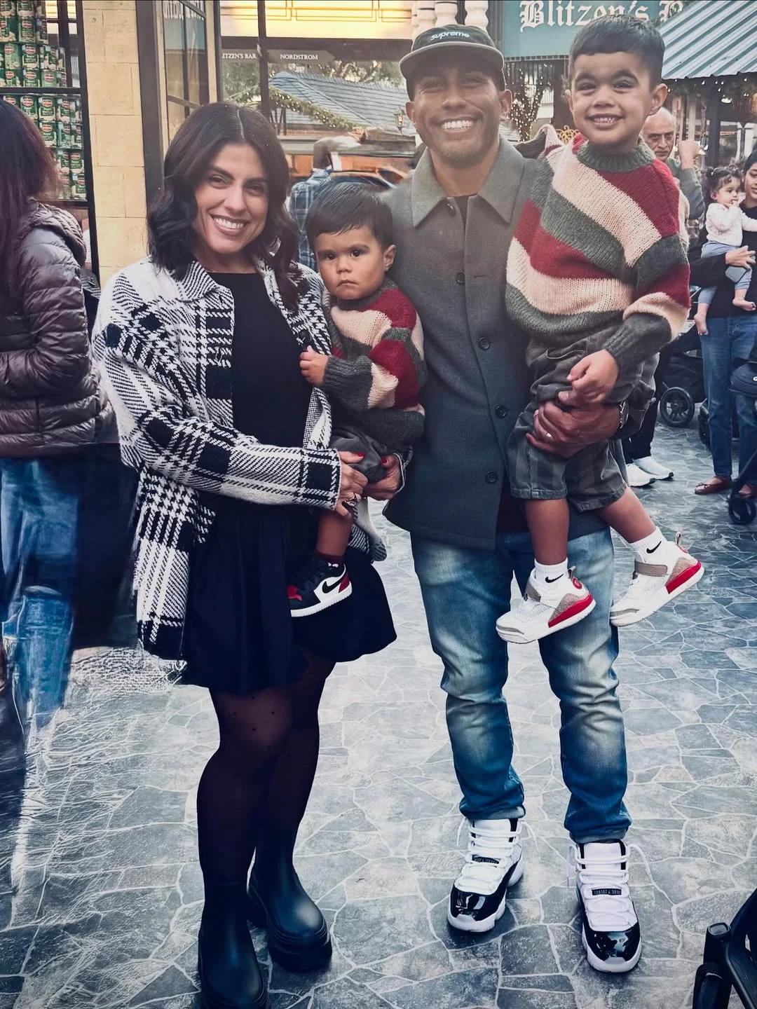 lasamsanchez Instagram post about Parenthood and Christmas