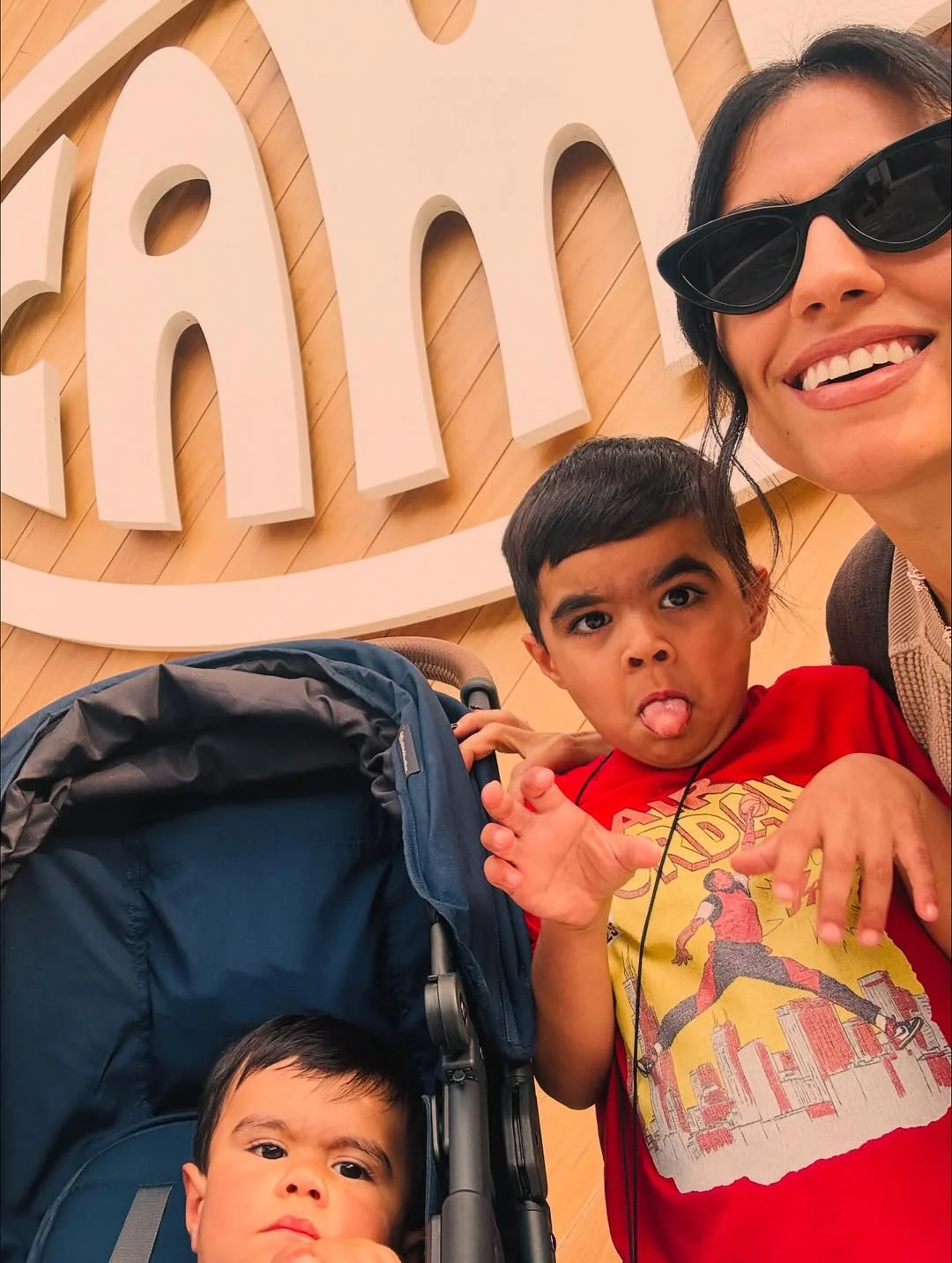 lasamsanchez Instagram post about Family outing