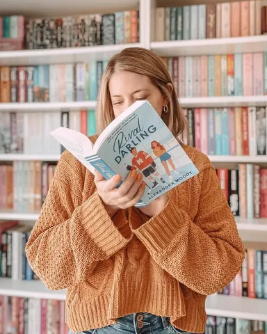 laurabookish Instagram post about Current YA fantasy reading
