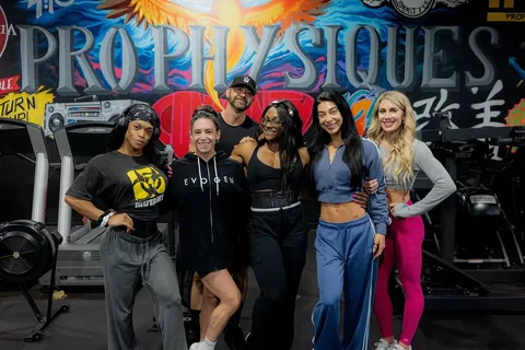 lauraliechap Instagram post about Coaching at Olympia 2026
