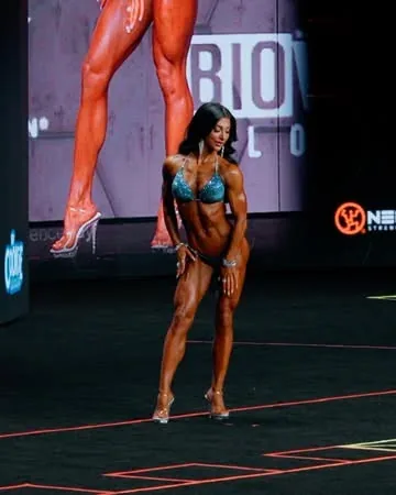 lauraliechap Instagram post about Las Vegas Olympia moment
