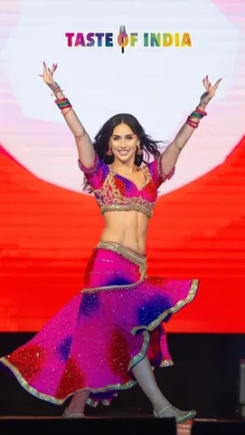 laurengottlieb Instagram post about Taste of India Toronto performance