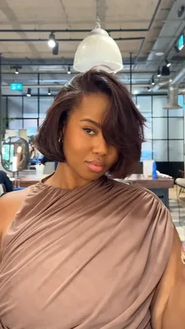 laurennicolefk Instagram post about Hair transformation