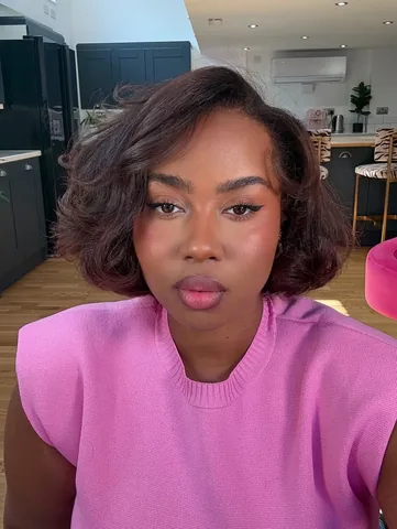 laurennicolefk Instagram post about Hair change