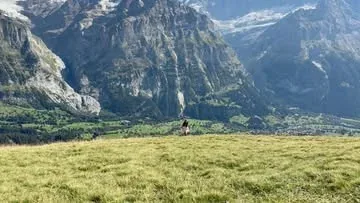laurenwolfe Instagram post about Switzerland scenery