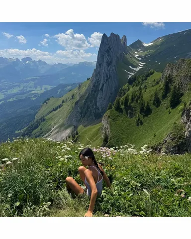 laurenwolfe Instagram post about Switzerland travel