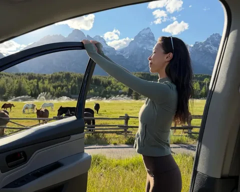 laurenwolfe Instagram post about Mountain travel