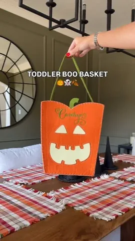 laurynlately Instagram post about Toddler Halloween basket