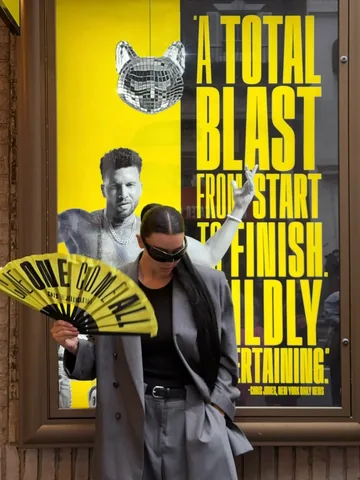 lcchan Instagram post about Broadway show