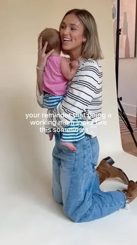 legitsadierob Instagram post about Working motherhood