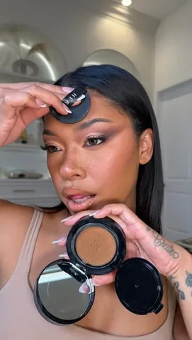 leilanigreen Instagram post about HERA cushion foundation