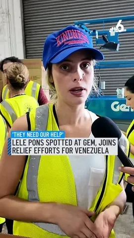 lelepons Instagram post about Humanitarian volunteering