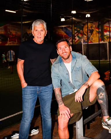 leomessi Instagram post about Father appreciation