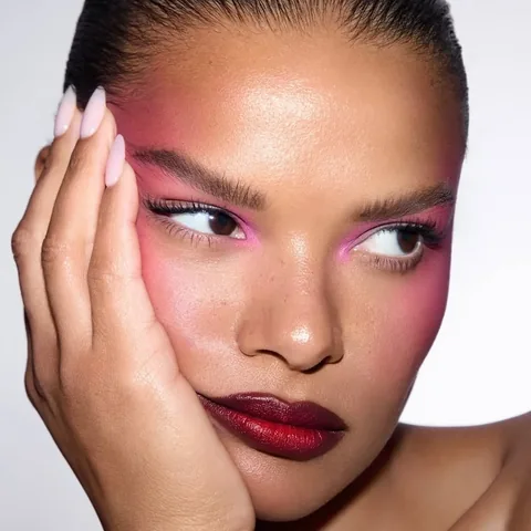 lessance Instagram post about Staring contest