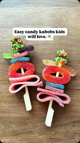 lessthandomesticgoddess Instagram post about DIY candy kabobs