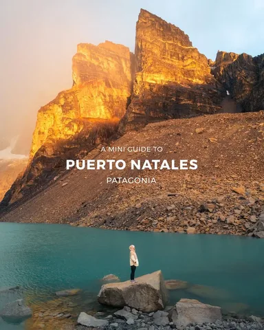 _letsescapetogether_ Instagram post about Puerto Natales travel guide