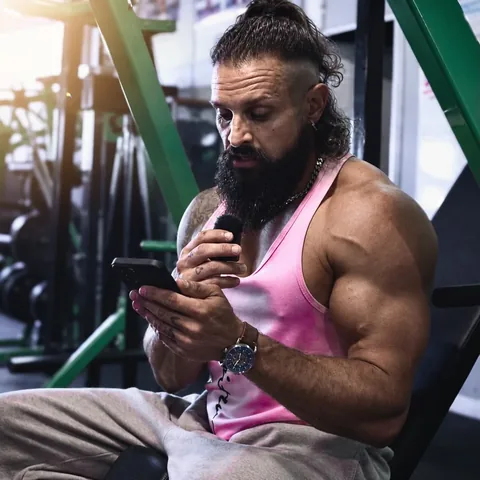 lex_fitness Instagram post about Men’s mental health