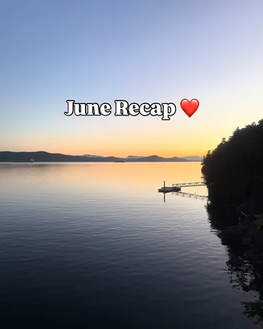 lezseetheworld Instagram post about June lifestyle recap