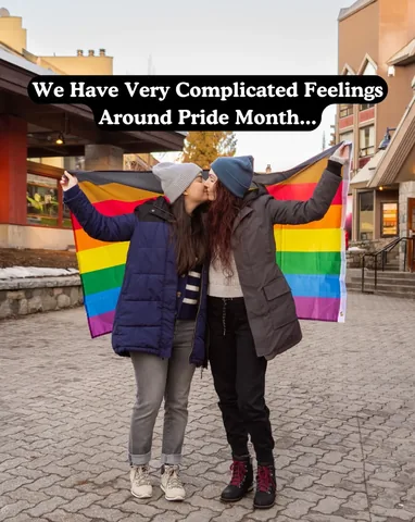 lezseetheworld Instagram post about Pride Month mental wellbeing