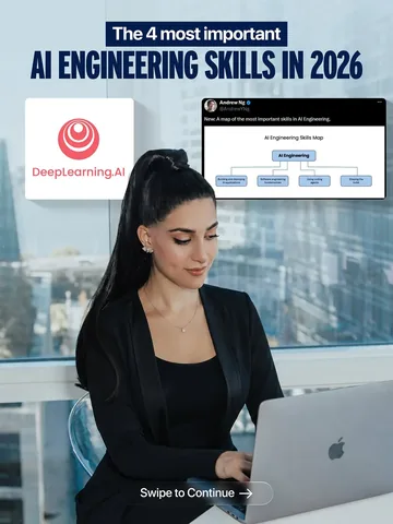 lindavivah Instagram post about AI engineering skills