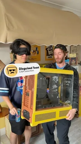 linustech Instagram post about Custom PC build