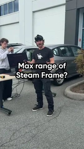 linustech Instagram post about Steam Frame testing