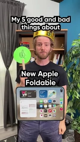 linustech Instagram post about Foldable smartphones