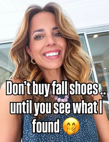 lisa123marie Instagram post about Fall footwear recommendations