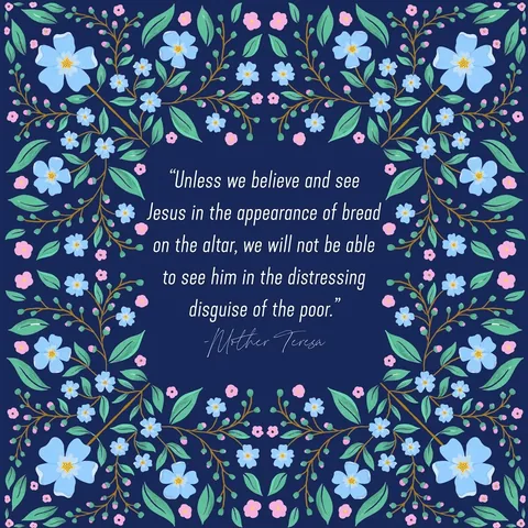 littlewaydesignco Instagram post about Catholic saint remembrance