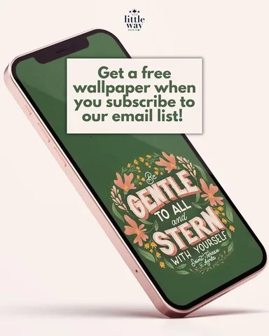 littlewaydesignco Instagram post about Email list signup