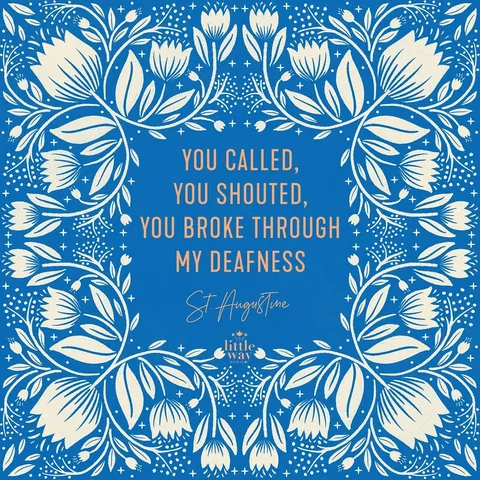 littlewaydesignco Instagram post about Catholic saint remembrance