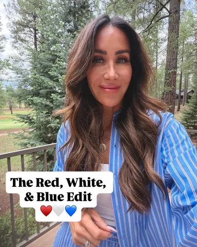 liveloveblank Instagram post about Patriotic holiday fashion