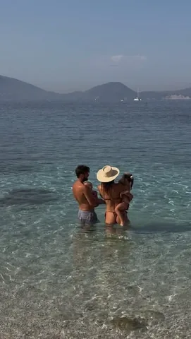 livewithoutshoes Instagram post about Family travel memories in Lefkada