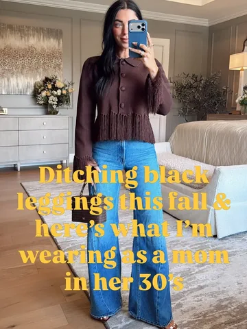 livingmybeststyle Instagram post about Petite outfit styling