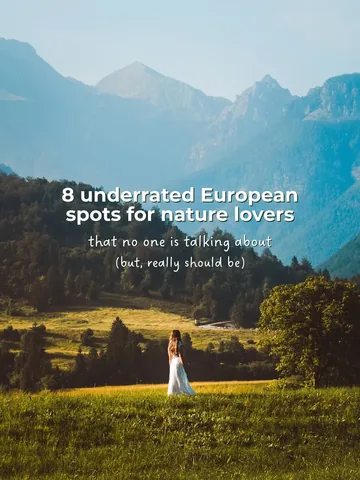 livingourmemories Instagram post about Underrated European destinations