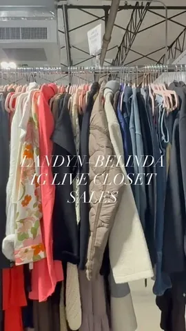 livingwithlandyn Instagram post about Live shopping event