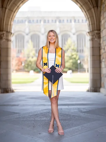 livingwithlandyn Instagram post about College graduation