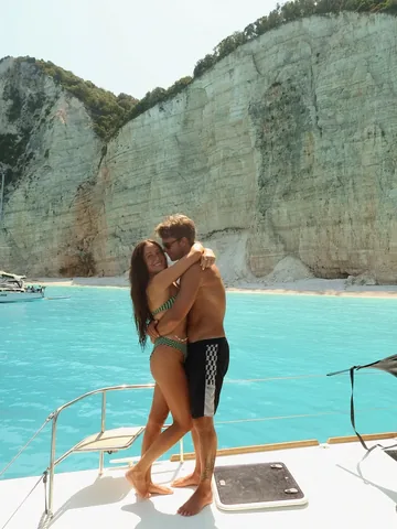 lobeeston Instagram post about Boat trip in Greece