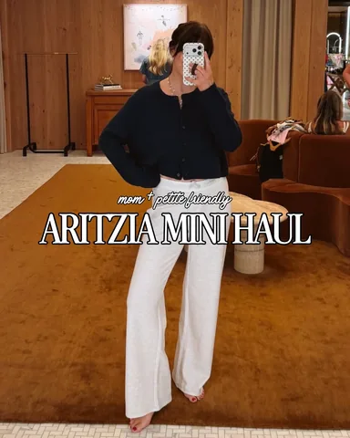 _lomeyer_ Instagram post about Aritzia clothing haul