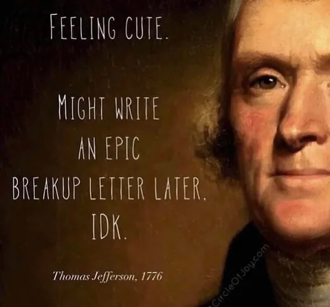 look_its_father_cooke Instagram post about American independence