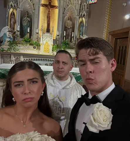 look_its_father_cooke Instagram post about Wedding celebration