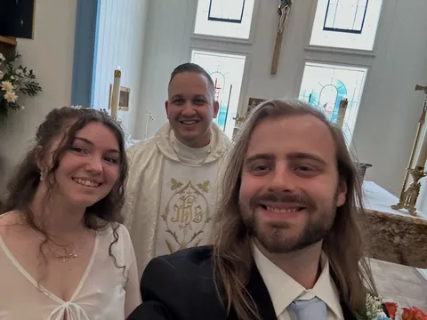 look_its_father_cooke Instagram post about Wedding celebration