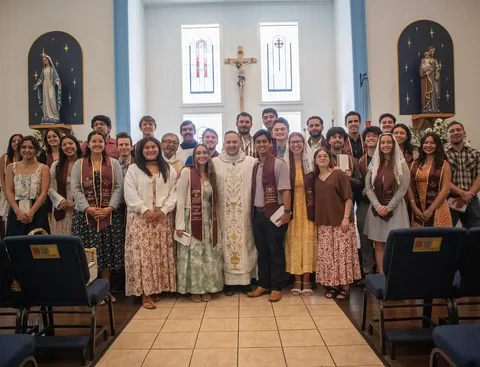 look_its_father_cooke Instagram post about Graduation and Baccalaureate Mass