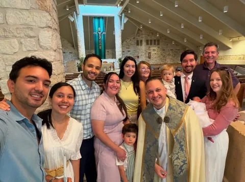 look_its_father_cooke Instagram post about Infant baptism