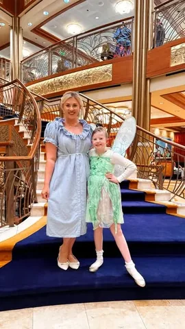 louisepentland Instagram post about Disney cruise themed night