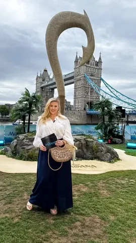 louisepentland Instagram post about Moana film experience